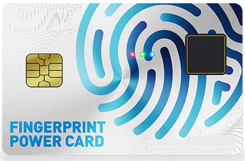 biocard Biometric Fingerprint Card