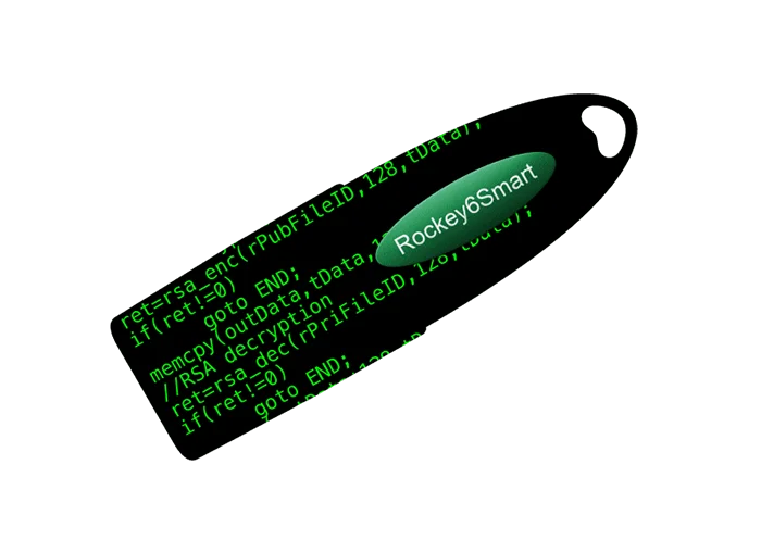 Rockey dongles for software anti-piracy hardware dongle Built-in C51 virtual machine, Secure, powerful, codes migration, real time clock, programmable & uncrackable