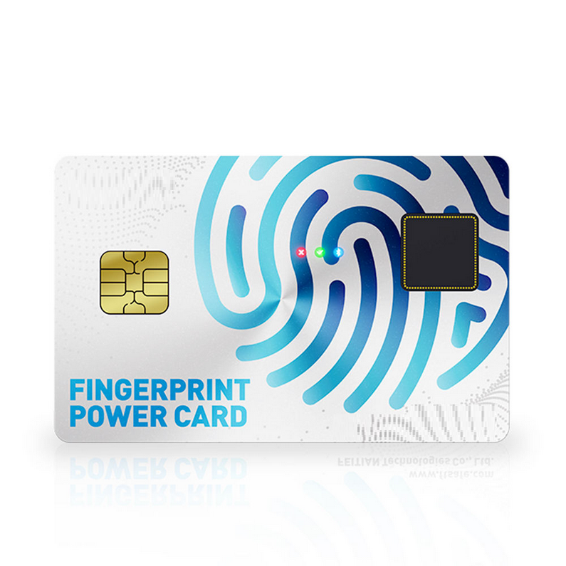 Biometric Fingerprint Card