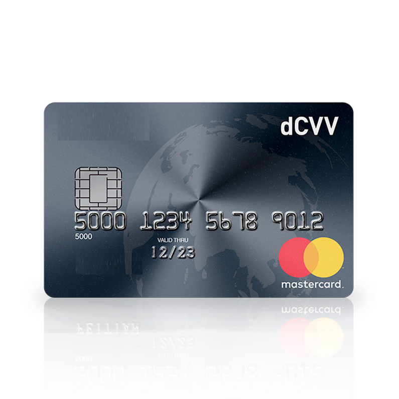 Dynamic CVV DIC One Time Password Banking Card with E-ink Screen Integrated OTP DCVV