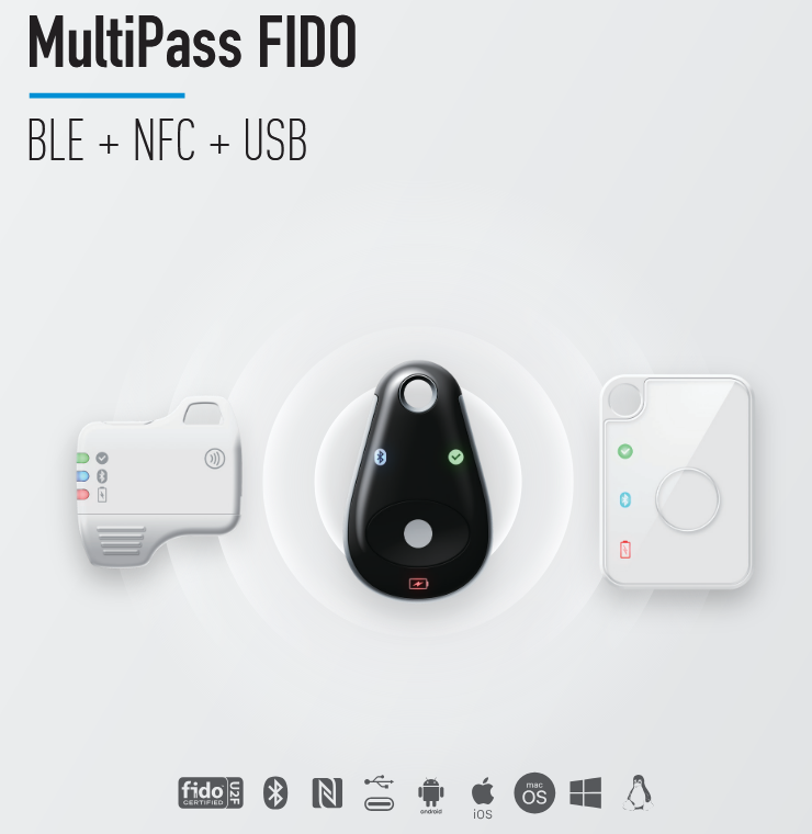 FIDO Security Key ePass FIDO U2F security key and FIDO2 Certified Security Keys